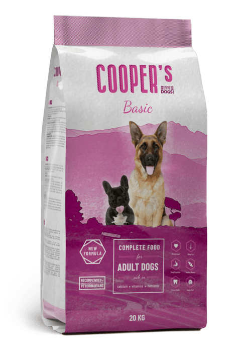 Cooper’s Basic – კუპერსი ძაღლებისთვის. 20კგ