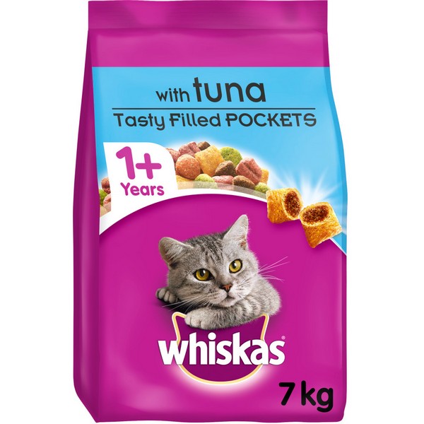 Whiskas 1+ Cat Complete Dry with Tuna 7kg